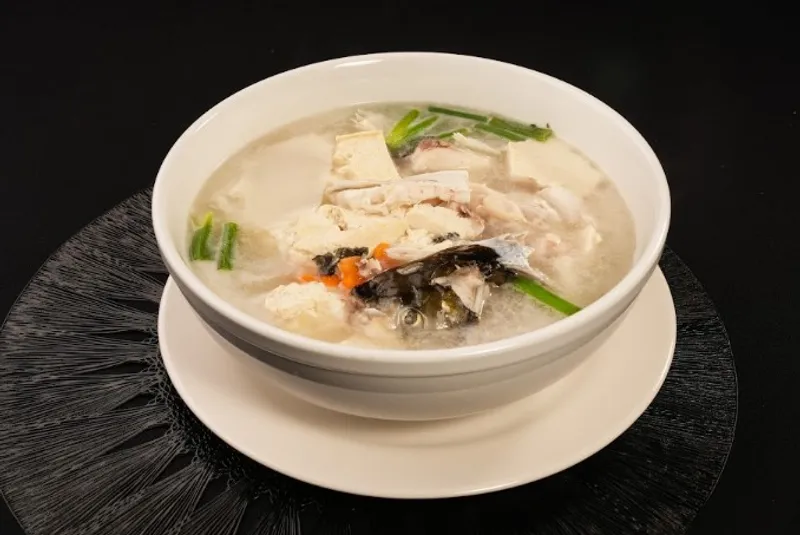 Seafood Tofu Soup