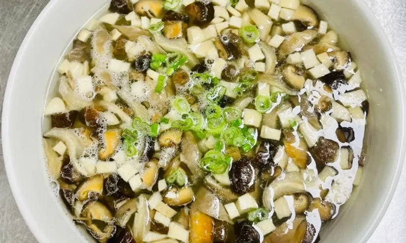 Tofu Mushroom Soup