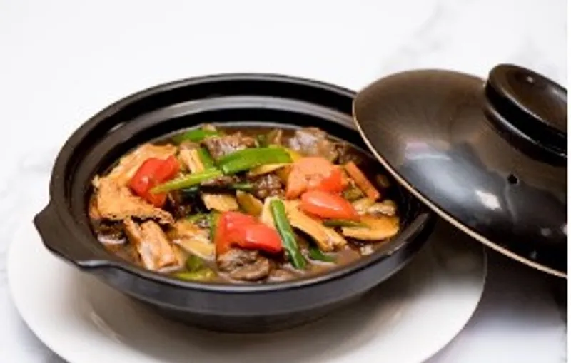 Braised Beef Belly in Hot Pot