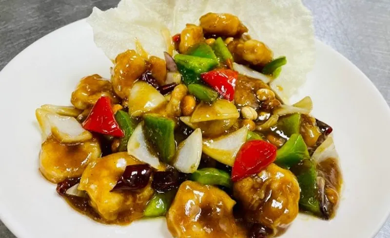 Kung Pao Prawns