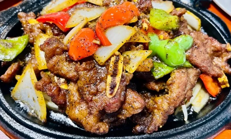 Beef Ribs in Dry Pot