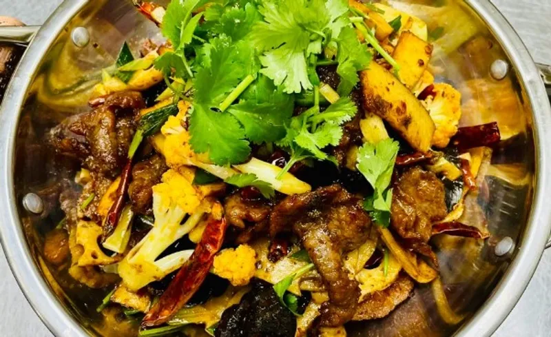 Beef in Dry Pot