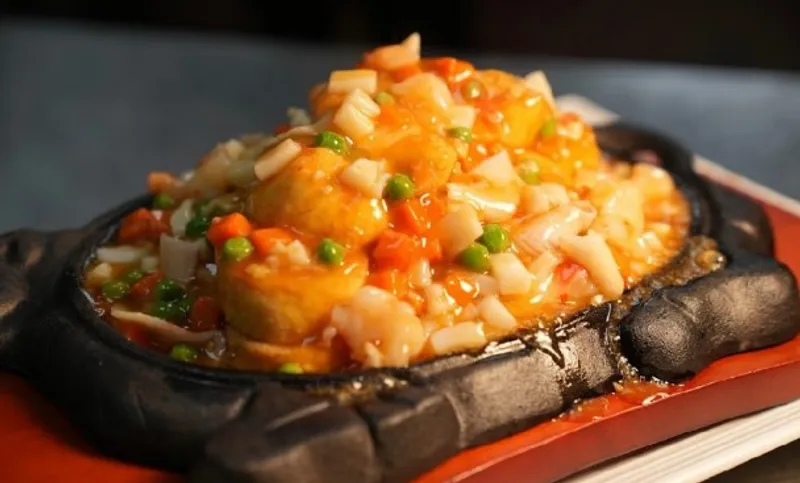 Seafood with Japanese Tofu