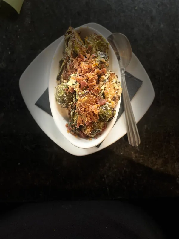 Sauteed Brussels Sprouts with Bacon