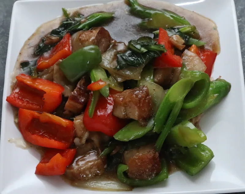 [B4] Pork Belly Stir Fry