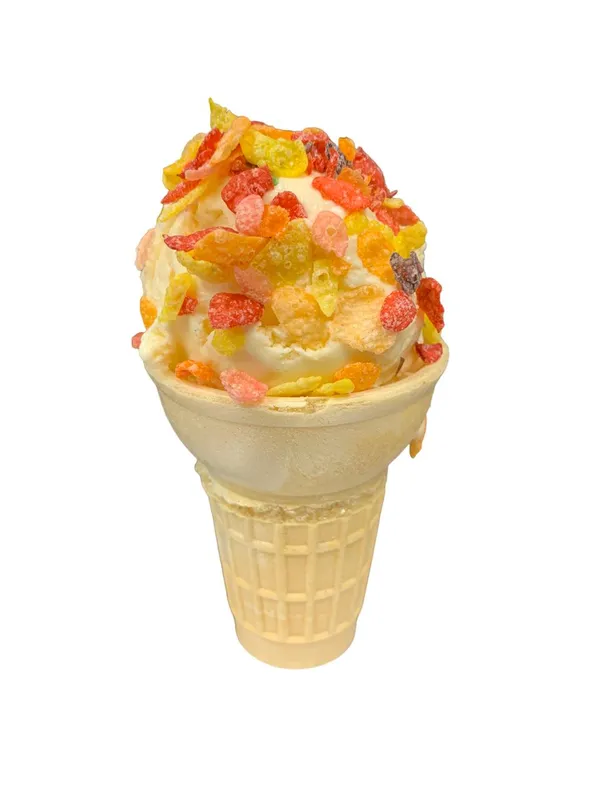 Fruity Pebbles Cone