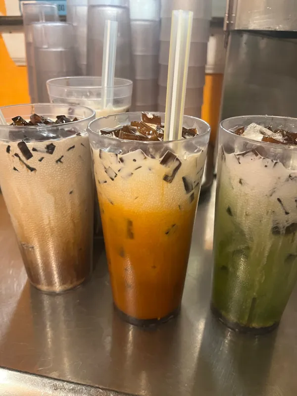 Thai Iced Tea Boba