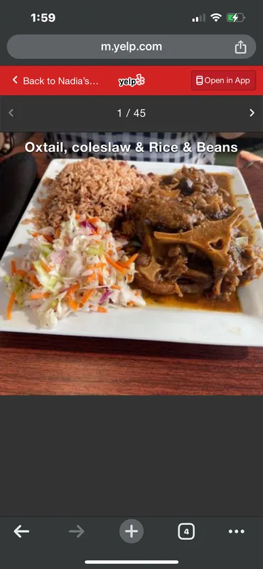 Mama Lu's Oxtail Entree’s