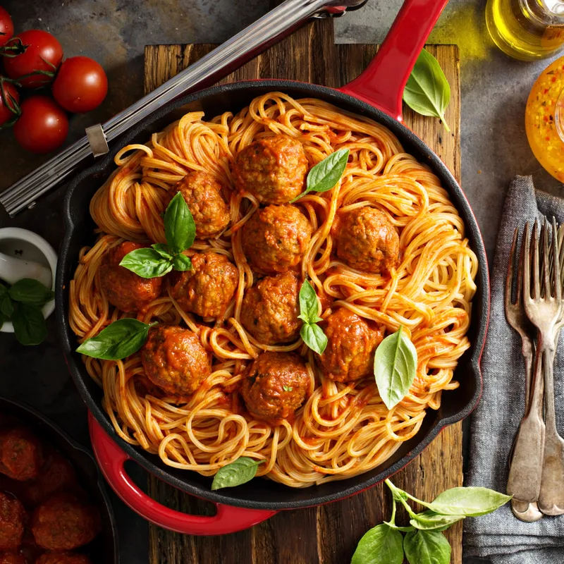 Spaghetti & Meatballs