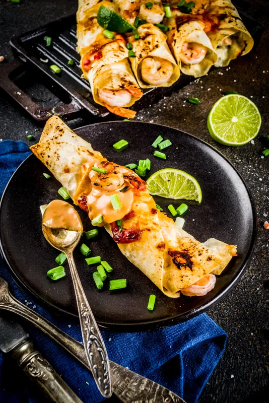 Shrimp Enchiladas