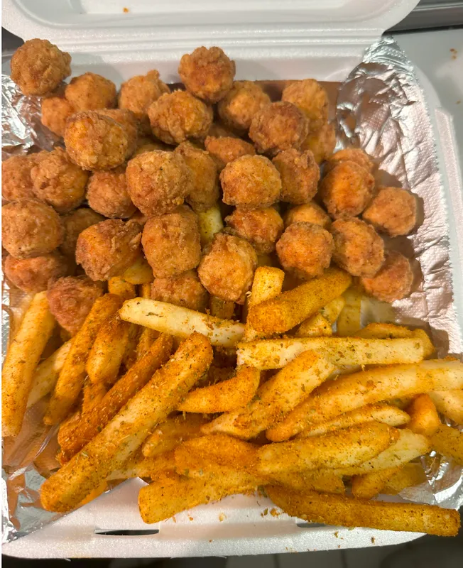 Chicken Poppers Combo