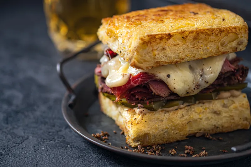 Grilled Pastrami & Swiss