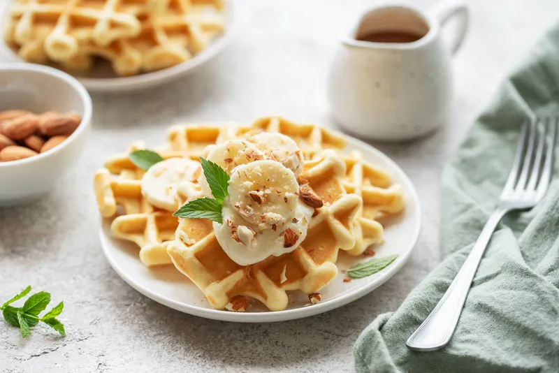 Banana Nut Waffle