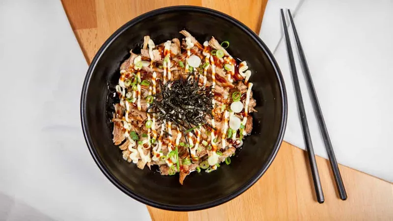 Shredded Char Siu Donburi