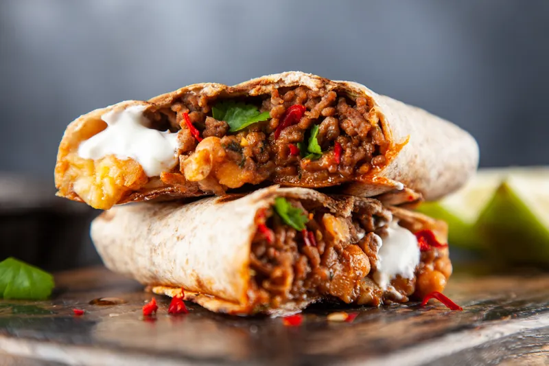 #10 Pollo Burrito