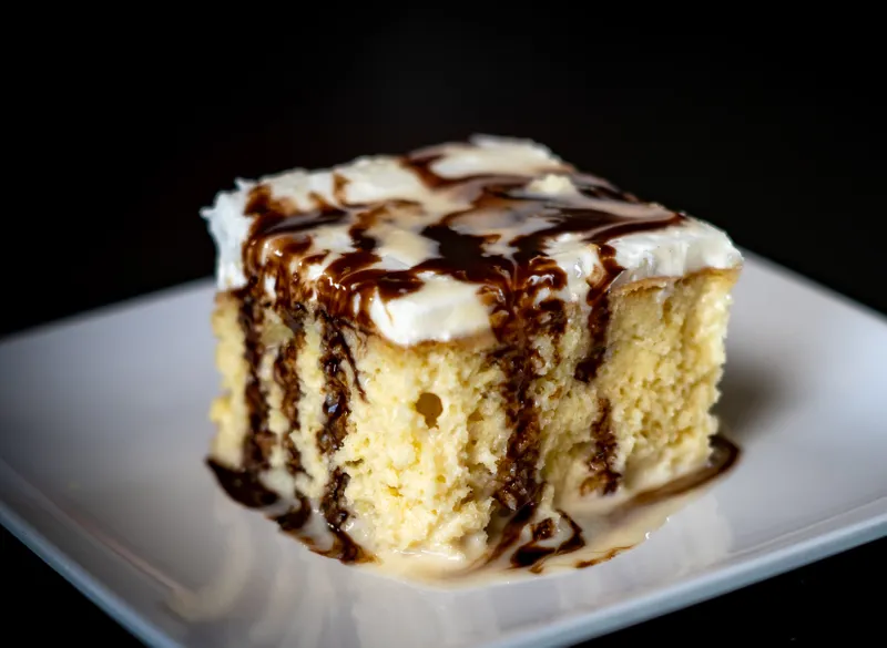 Tres Leches Cake Slice