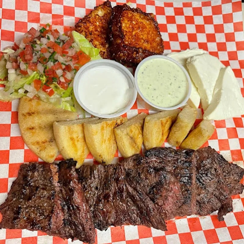 Cabimera De Platano Amarillo Carne Asada