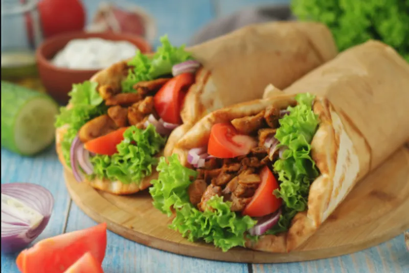 Lamb Gyro Shawarma Roll