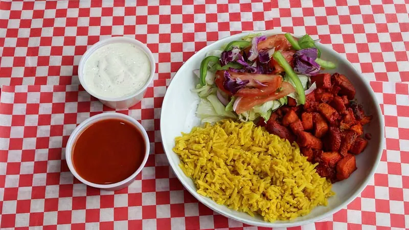 Chicken Over Rice Bowl