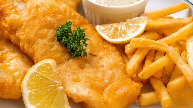 Fish N Fries Over Rice Bowl