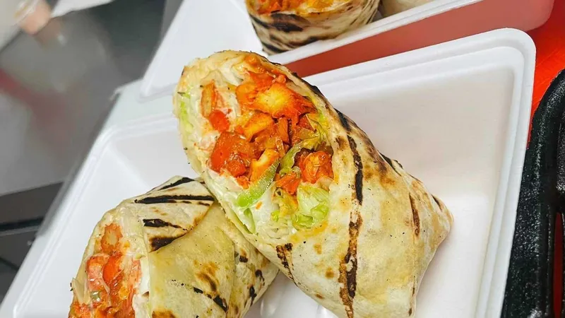 Falafel Veggie Shawarma Roll
