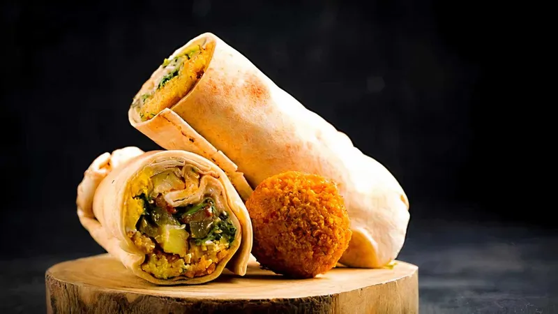 Lamb Gyro Shawarma Roll