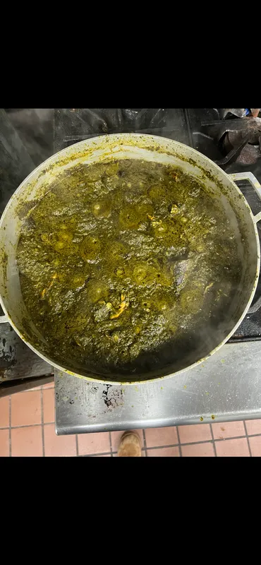 Cassava Leaf And Rice