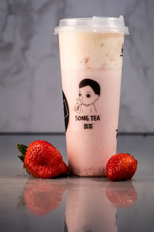 Strawberry Cheese Tea