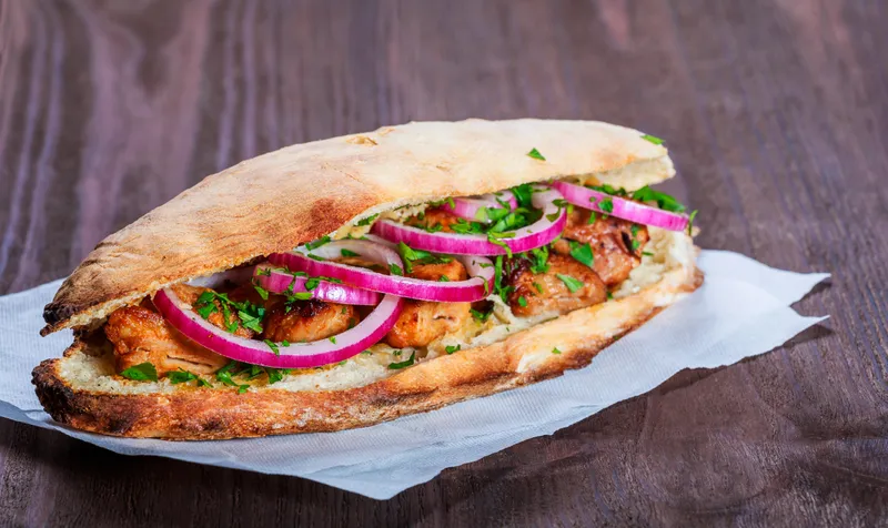 Chicken Kebab Sandwich