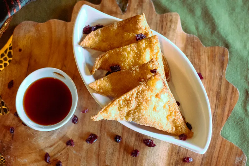 #1 Cranberry Cream Cheese Wontons