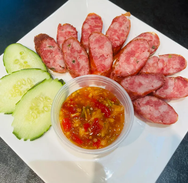 Lao Sausage Platter