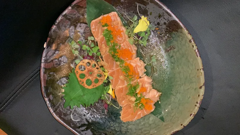 Yuzu Salmon Tataki