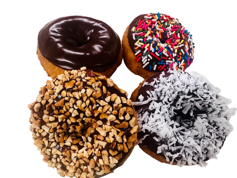 White Cake With Chocolate Frosting