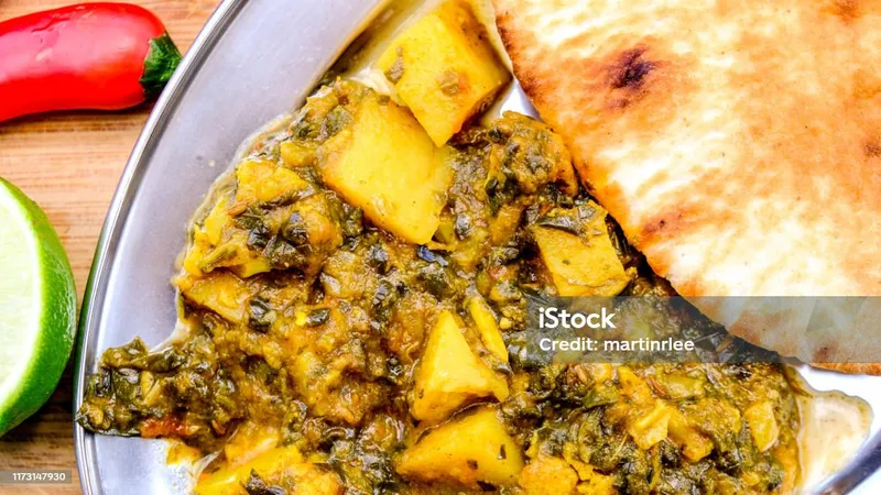 Saag Aloo