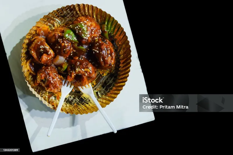 Chilly Chicken Momos