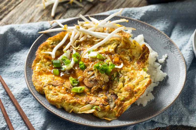 E1. Vegetable Egg Foo Young