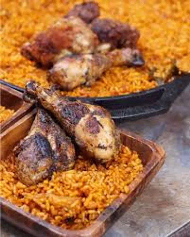 Jollof Rice and Chicken