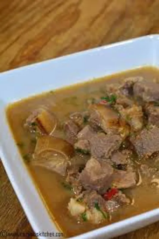Pepper Soup with Assorted Meats