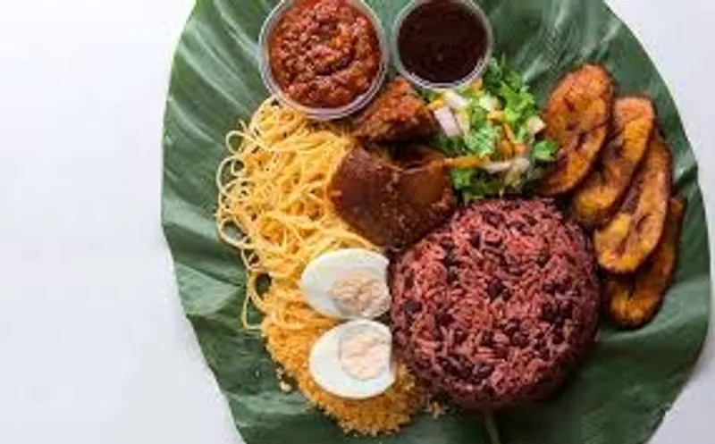 Waakye and Shito