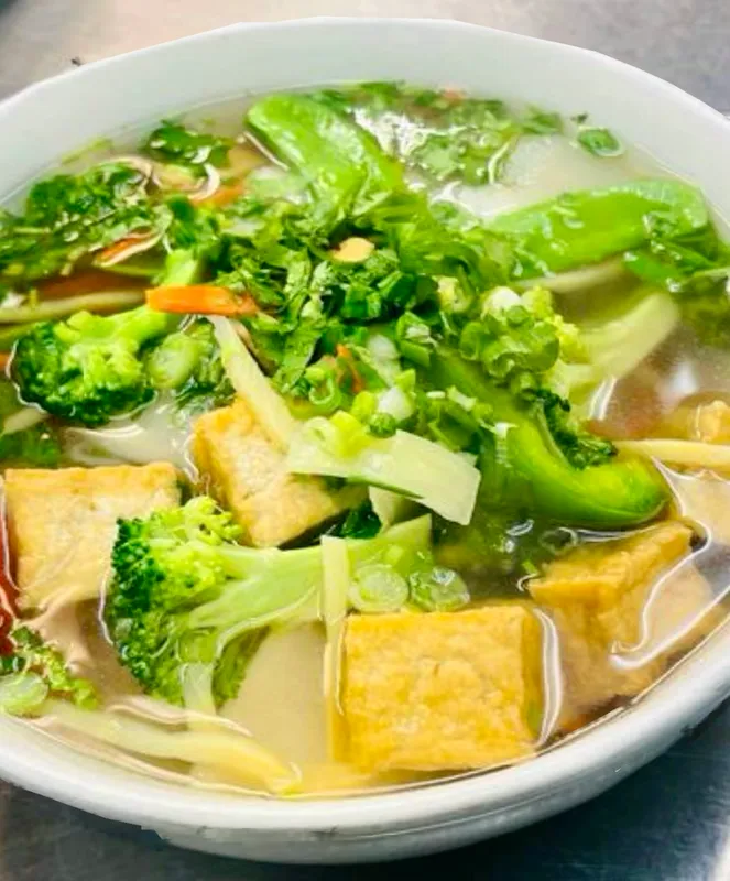 Pho Rau Cai ( Tofu & Veggies )