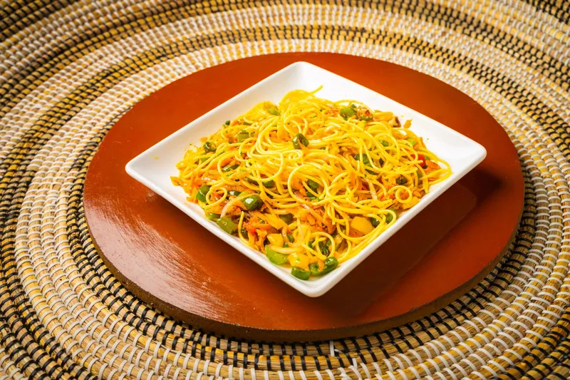 Spaghetti And Vegetables