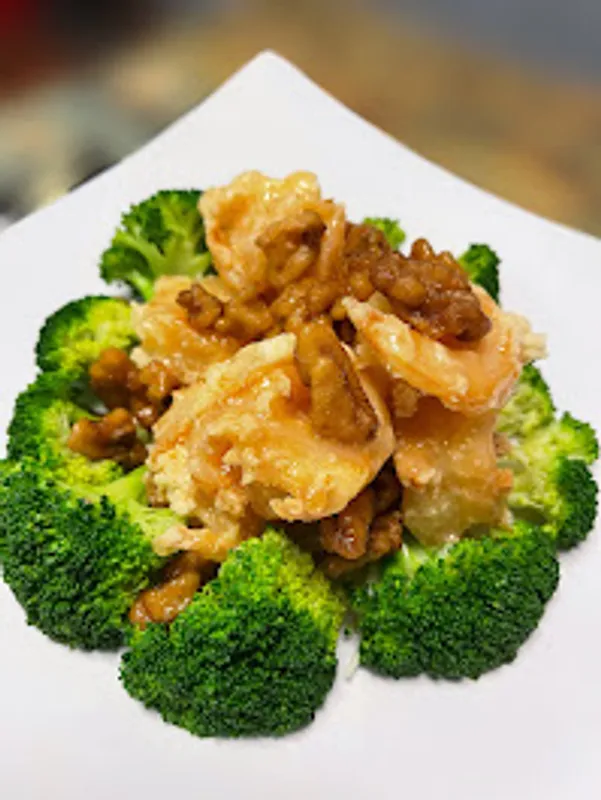 Glazed Walnut Shrimp