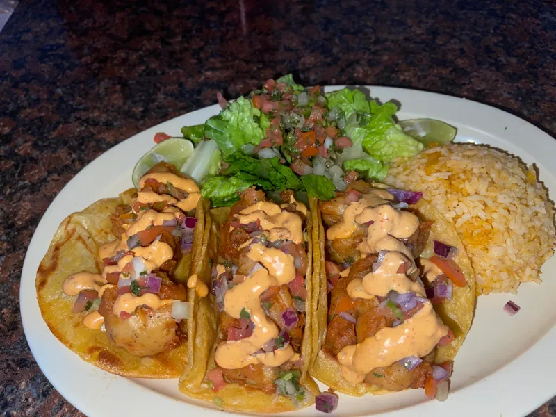 Tacos De Camarón/Shrimp Tacos