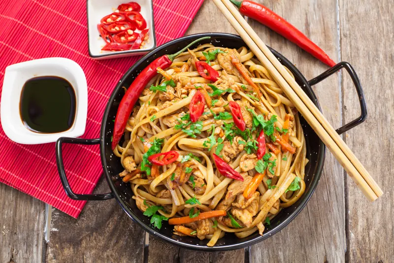 Chicken Stir Fried Noodles