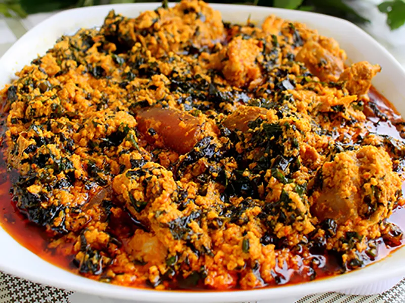 Egusi Stew (Meat Included)