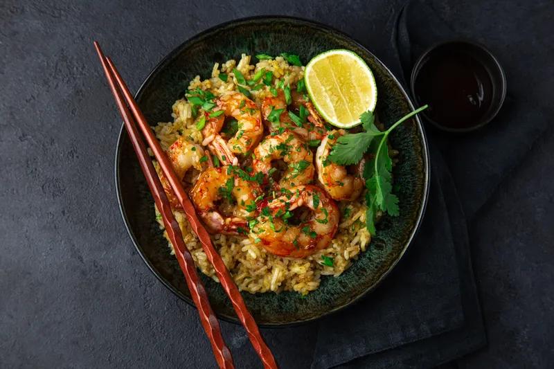Shrimp Biryani