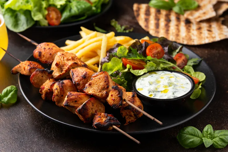 Chicken Kabab Salad