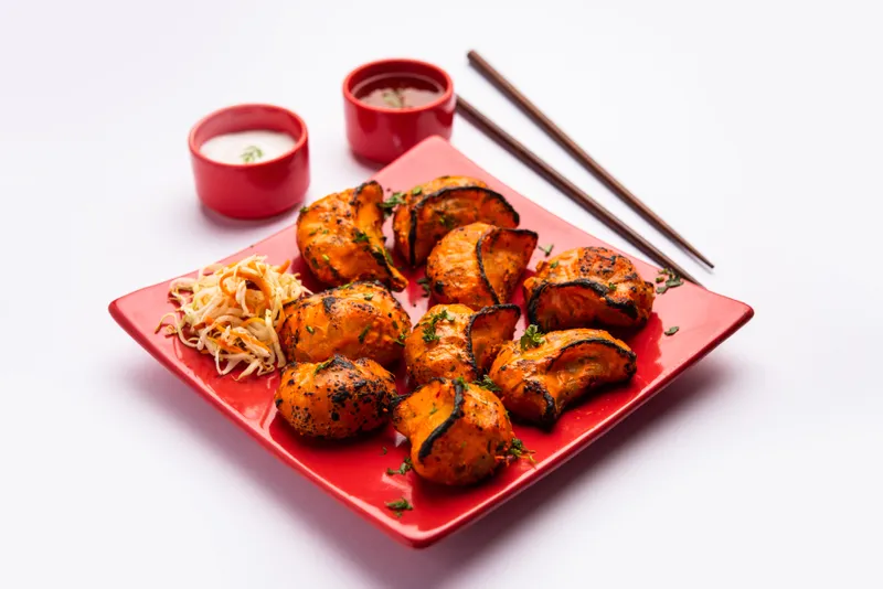 Chicken Chilli Momo Fried