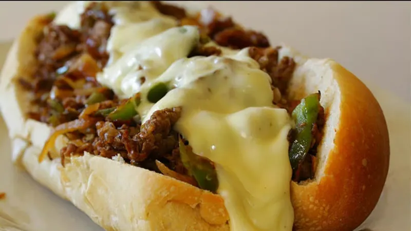#1. 8" Philly Cheese Steak