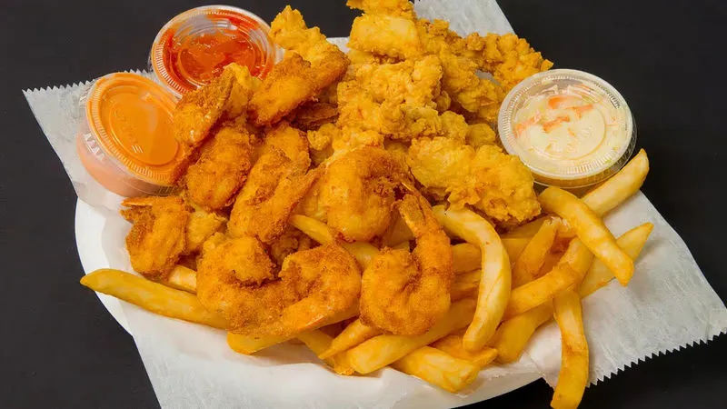 #18. Shrimp & Chicken Wings